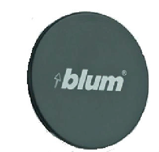 20F9001 AVENTOS HF/HS/HL заглушка круглая с логотипом "Blum" серая — фото 6