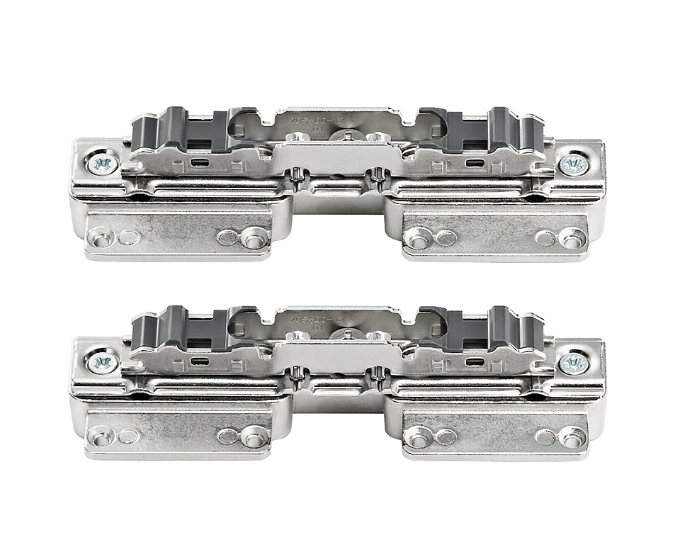 AVENTOS HK/HL/HS/HK top/HL top/HS top Kрепление фасада к узкой алюм. рамке (2 шт) — фото 2