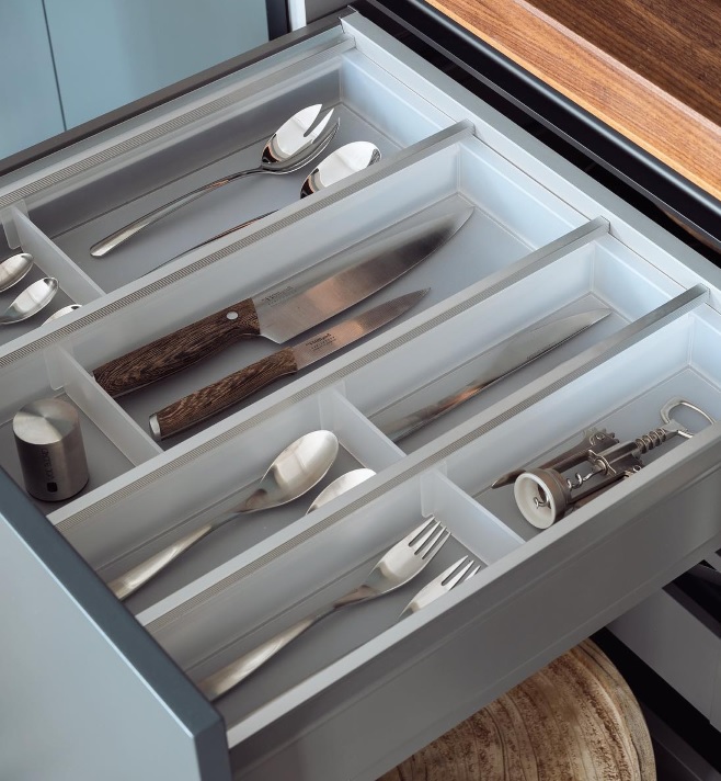 Лоток для столовых приборов Cuisio Pro в базу 500 для TANDEMBOX/LEGRABOX50 — фото 12
