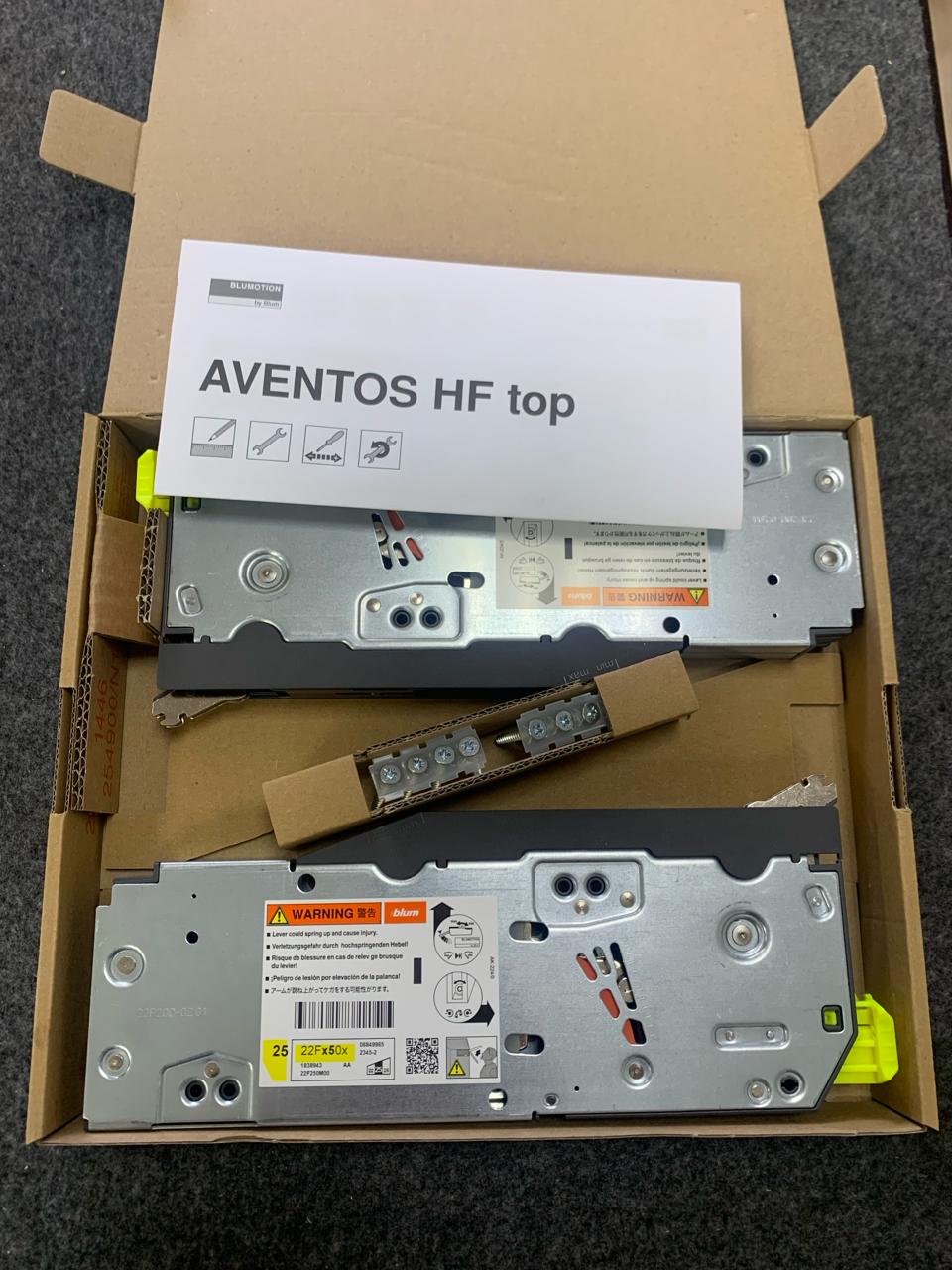 Силовой механизм AVENTOS HF top слабое усилие 22F2500 КМ2700-13500 (2 шт) — фото 5