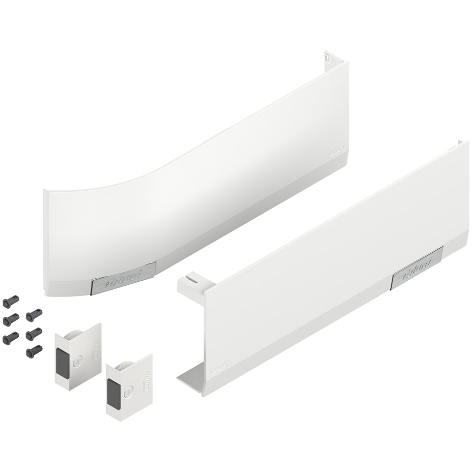 Комплект заглушек AVENTOS HF/HL/HS top для SERVO-DRIVE белый шелк — фото 2