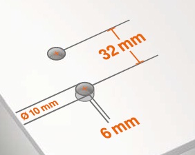 Петля СLIP top BLUMOTION для тонких фасадов накладная (откр.110°) — фото 9