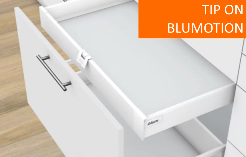 Стандартный внутренний ящик TANDEMBOX antaro K (высота К = 136,5 мм) TIP-ON BLUMOTION