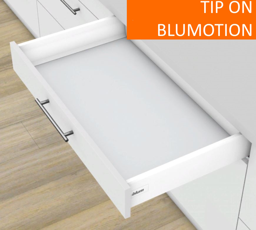 Стандартный ящик TANDEMBOX antaro K (высота К = 130,5 мм) TIP-ON BLUMOTION