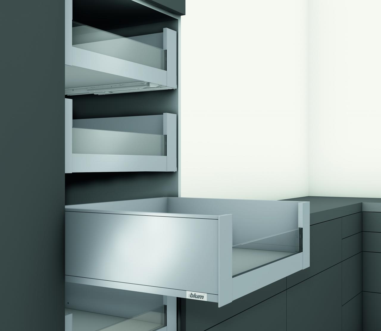 Высокий внутренний ящик панель с низ./высок. вставкой LEGRABOX C (высота C= 191 мм)