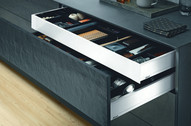 Стандартный внутренний ящик LEGRABOX M (высота М=104 мм) TIP-ON BLUMOTION — фото 7