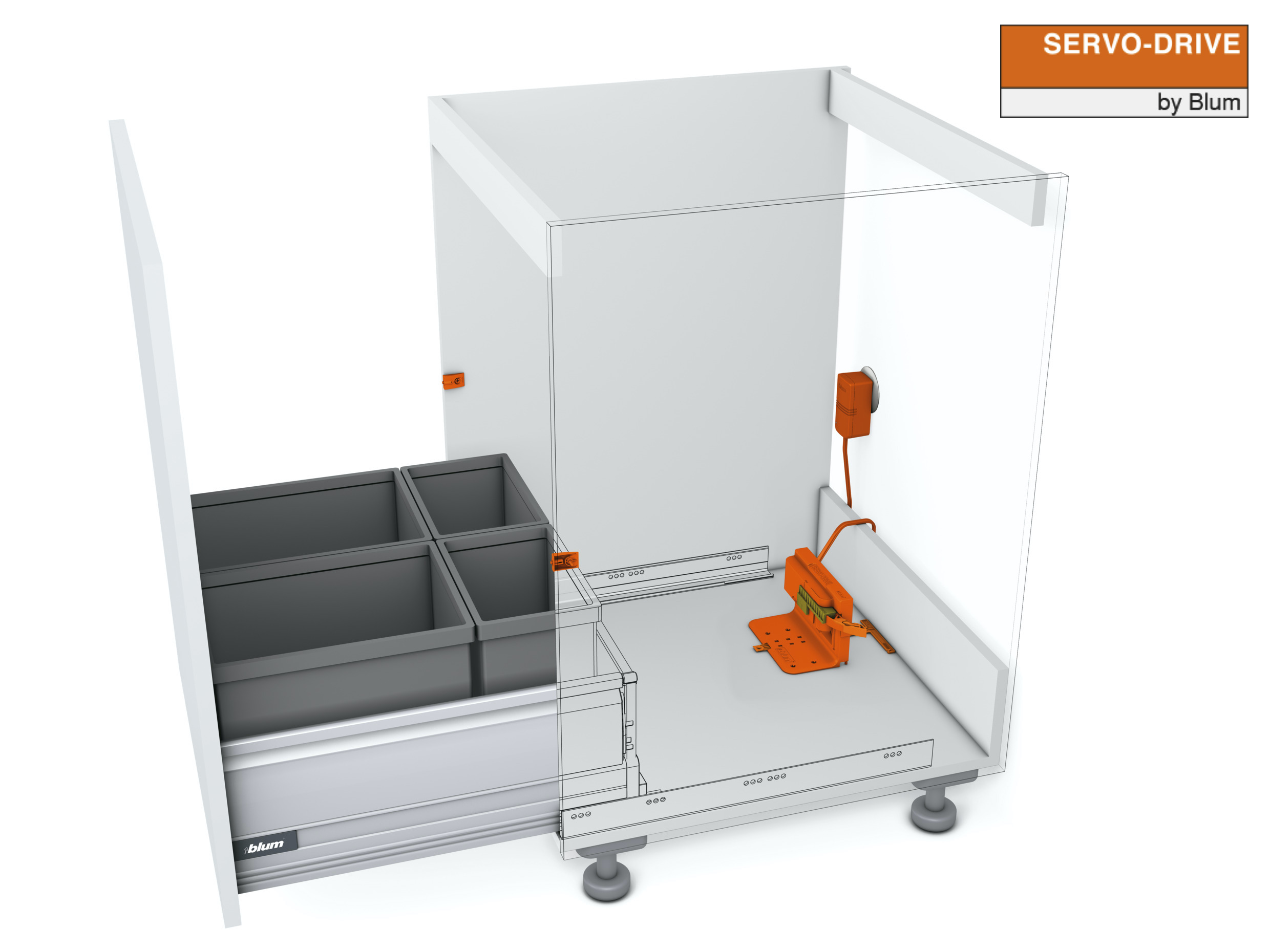 Электрическая система SERVO-DRIVE uno для ящика — фото 10