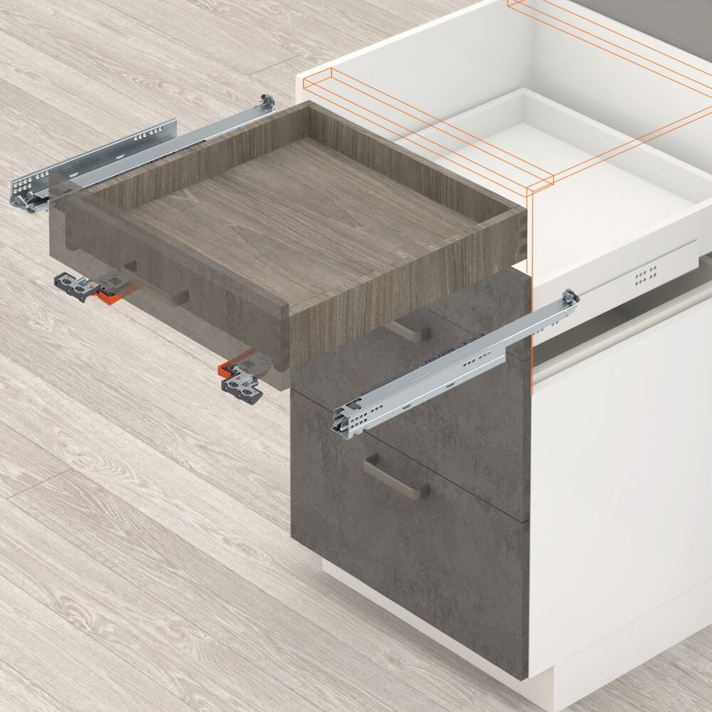 MOVENTО BLUMOTION стандартный ящик 450 мм 70 кг
