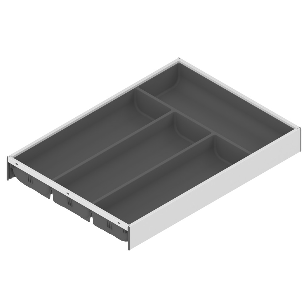 AMBIA-LINE вкладыш для столовых приборов для LEGRABOX НД=450 мм, ширина=300 мм, белый шелк