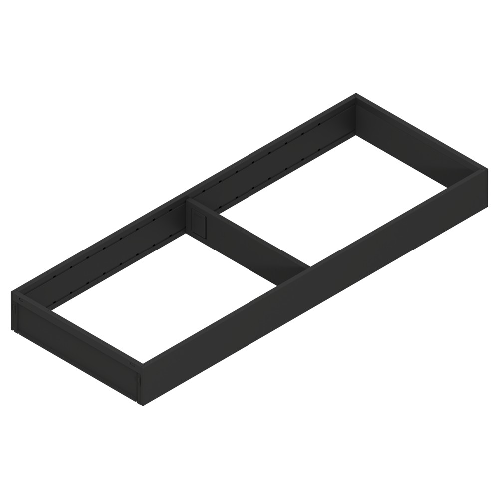 AMBIA-LINE рамка стандартная для LEGRABOX НД=550 мм, ширина=200 мм, КАРБОН черный мат.