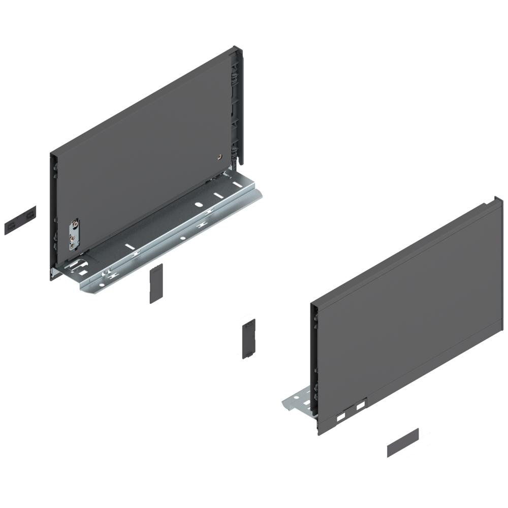 LEGRABOX pure царга высота C (177 мм), НД=300 мм, левая и правая, серый ОРИОН