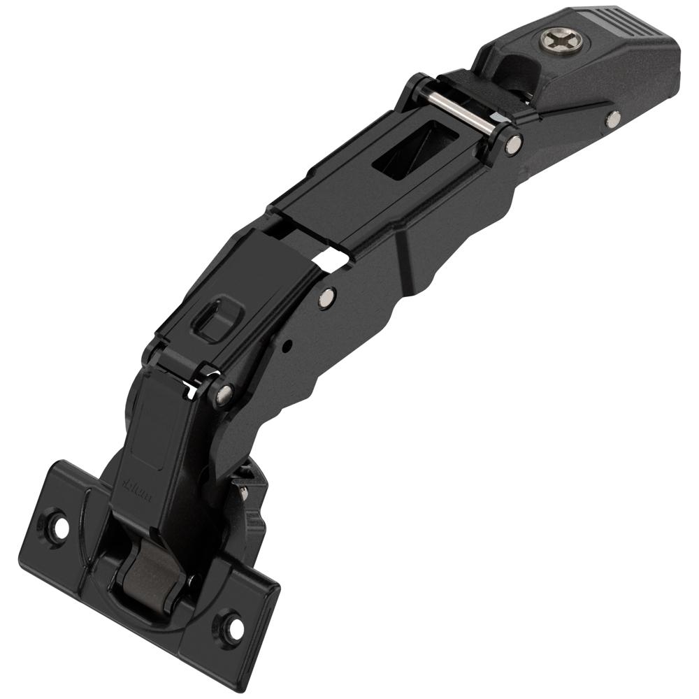 ONYX CLIP top петля с углом откр. 155°, с нулевым вхожд., накладная, БЕЗ ПРУЖИНЫ, чашка на саморезы