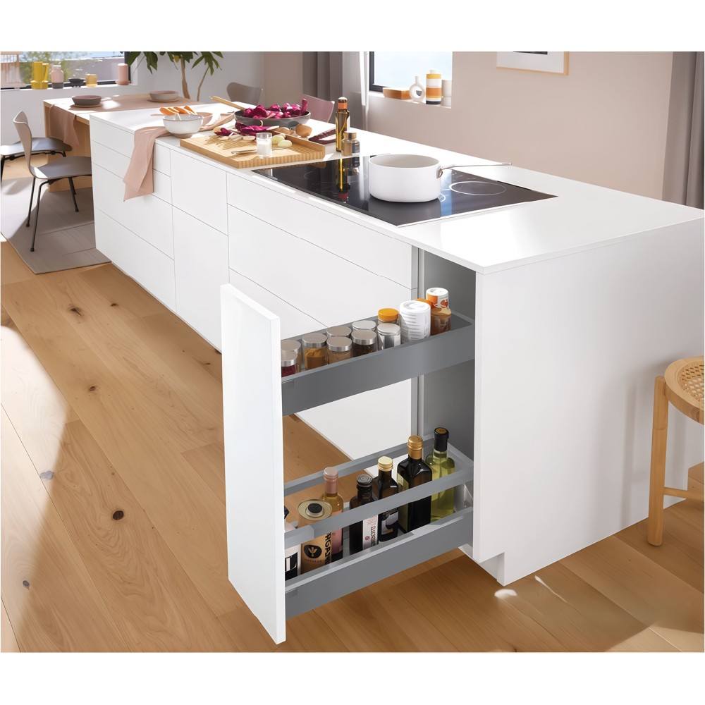 TANDEMBOX antaro M + D, длина 450 мм, ширина до 250 мм, серый Орион