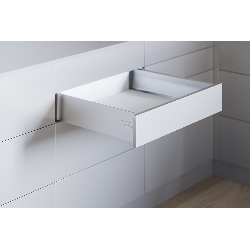 TANDEMBOX antaro TIP-ON BLUMOTION высота M, 550 мм, серый металик