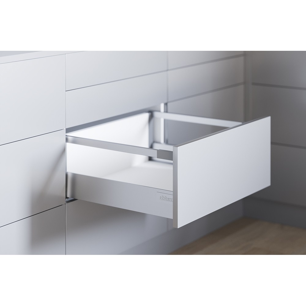 TANDEMBOX antaro TIP-ON BLUMOTION высота D, 550 мм, серый металлик