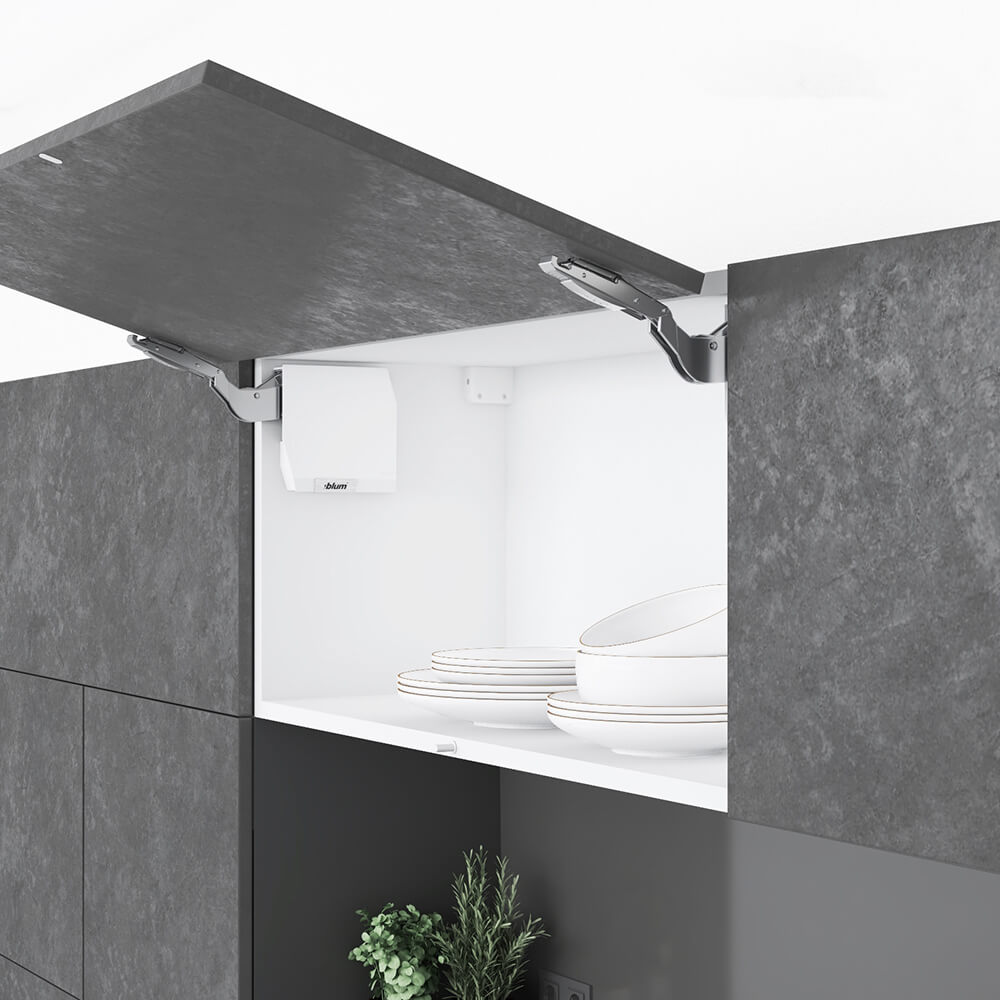AVENTOS HK-S, силовой механизм AC, TIP-ON белый