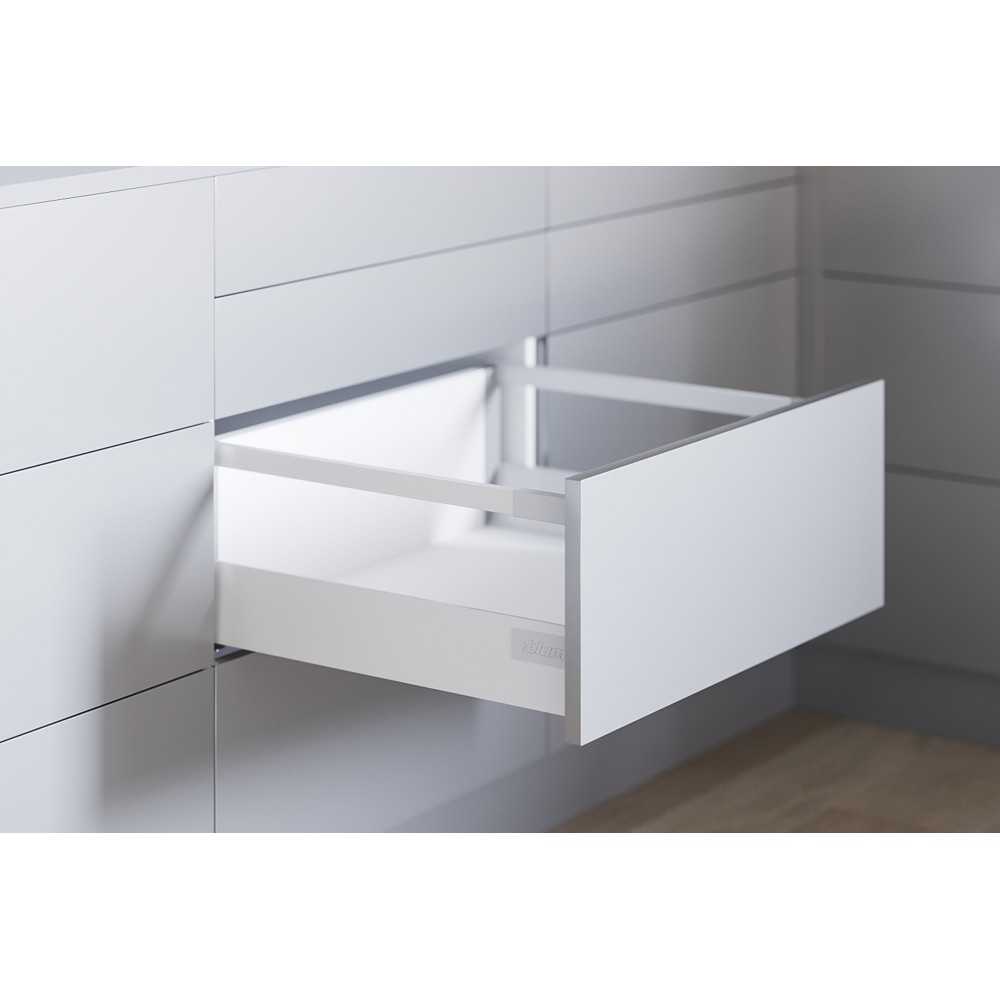 TANDEMBOX antaro TIP-ON BLUMOTION высота D, 550 мм, белый шелк