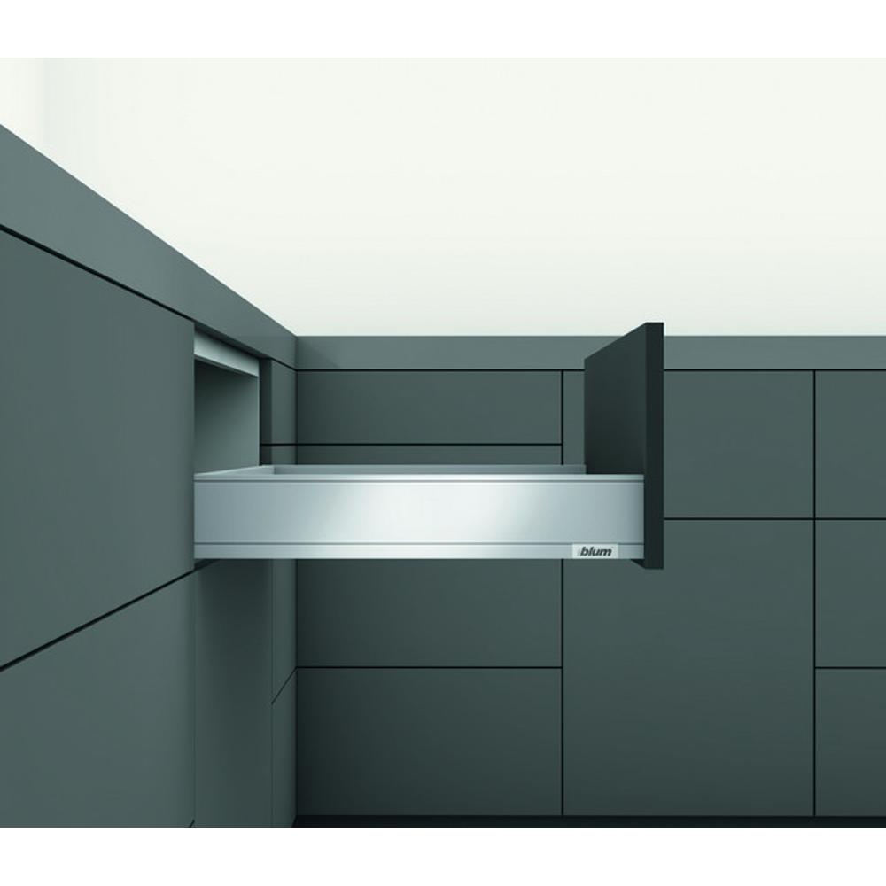 LEGRABOX pure, cтандартный ящик TIP-ON BLUMOTION, высота M 300 серый Орион