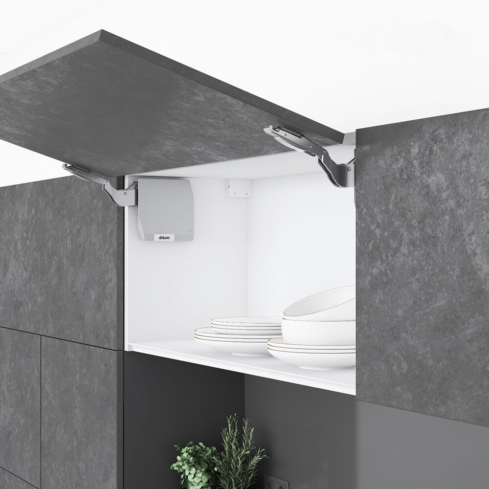 AVENTOS HK-S, силовой механизм EE, BLUMOTION, серый