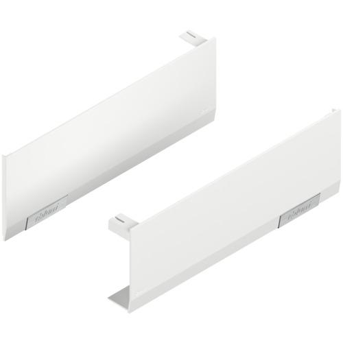 AVENTOS HF/HS/HL top комплект заглушек БЕЛЫЙ с малой нерж, прав.+лев.