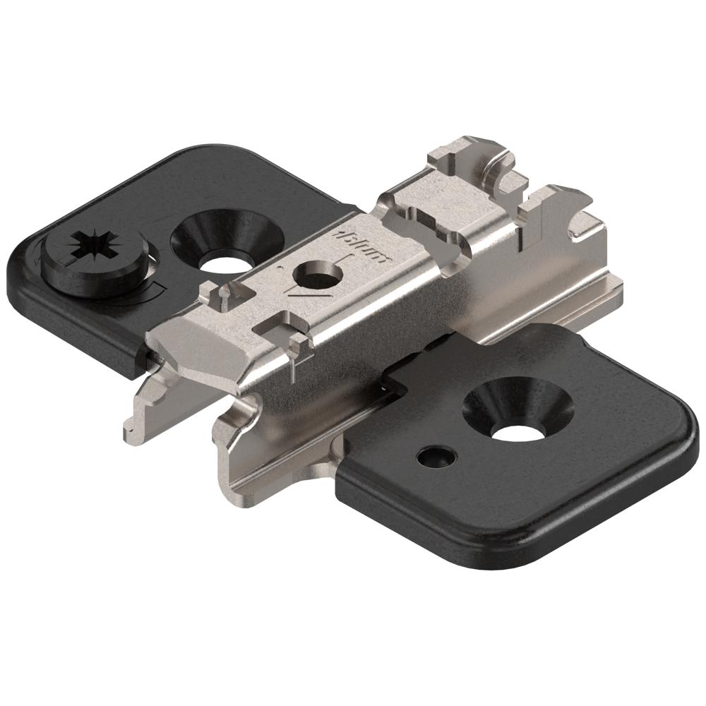 ONYX CLIP ответная планка, крест., 3 мм, сталь, на саморезы, с эксцентриком